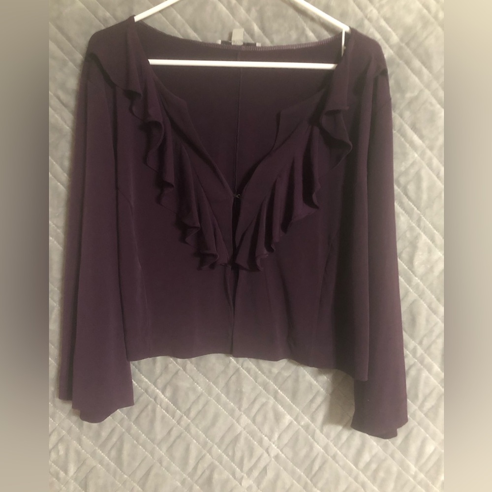 Danny and Nicole Royal Purple Jacket Size 2X